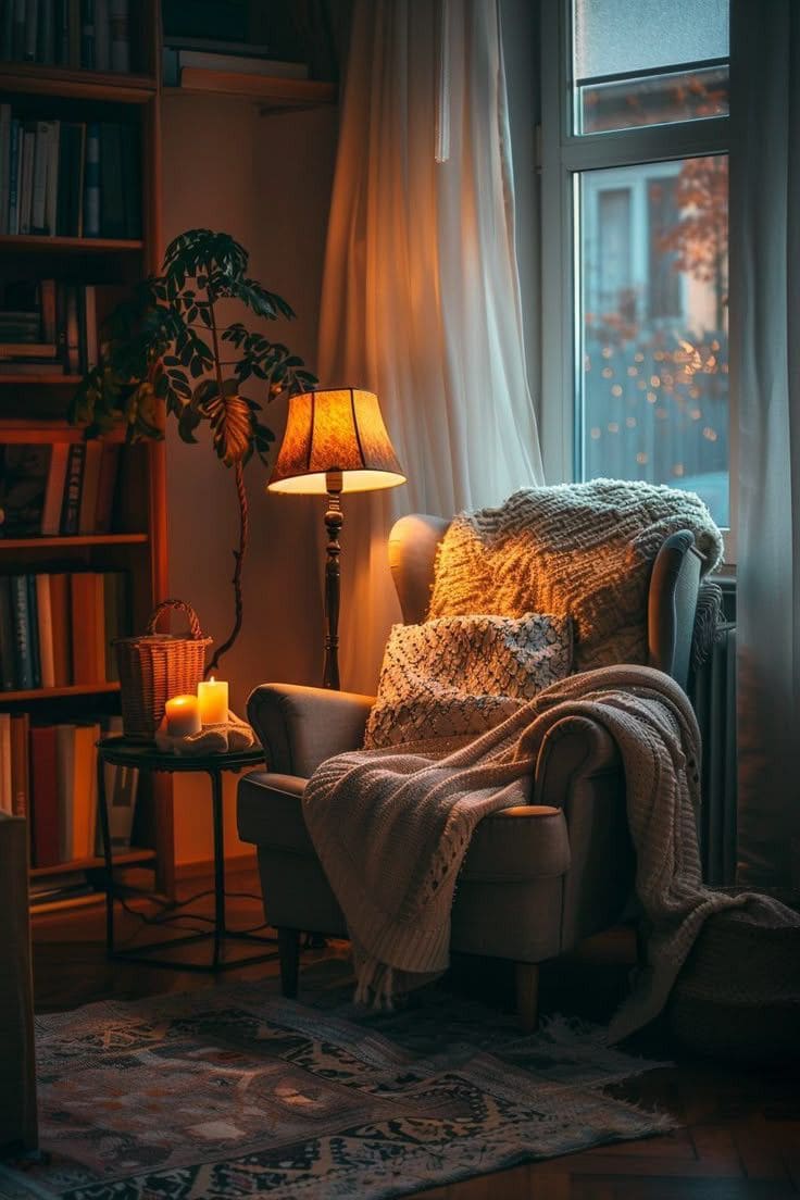 Cozy Reading Nook Retreat