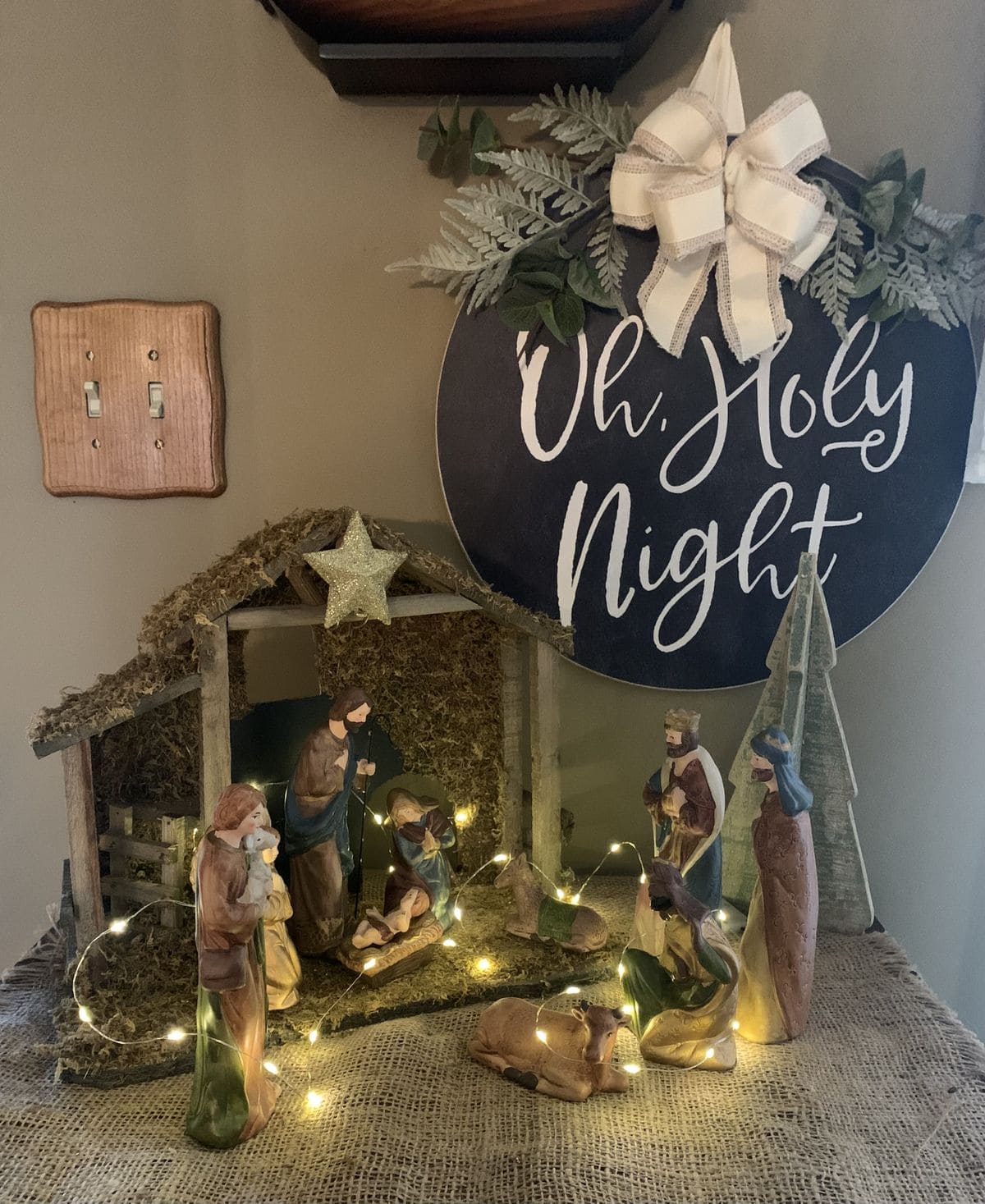 Timeless Traditional Nativity Display