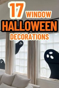 Jack Skellington Window Drape Full View