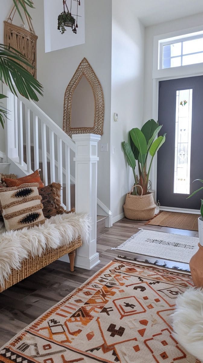 Textured and Cozy Boho Corner