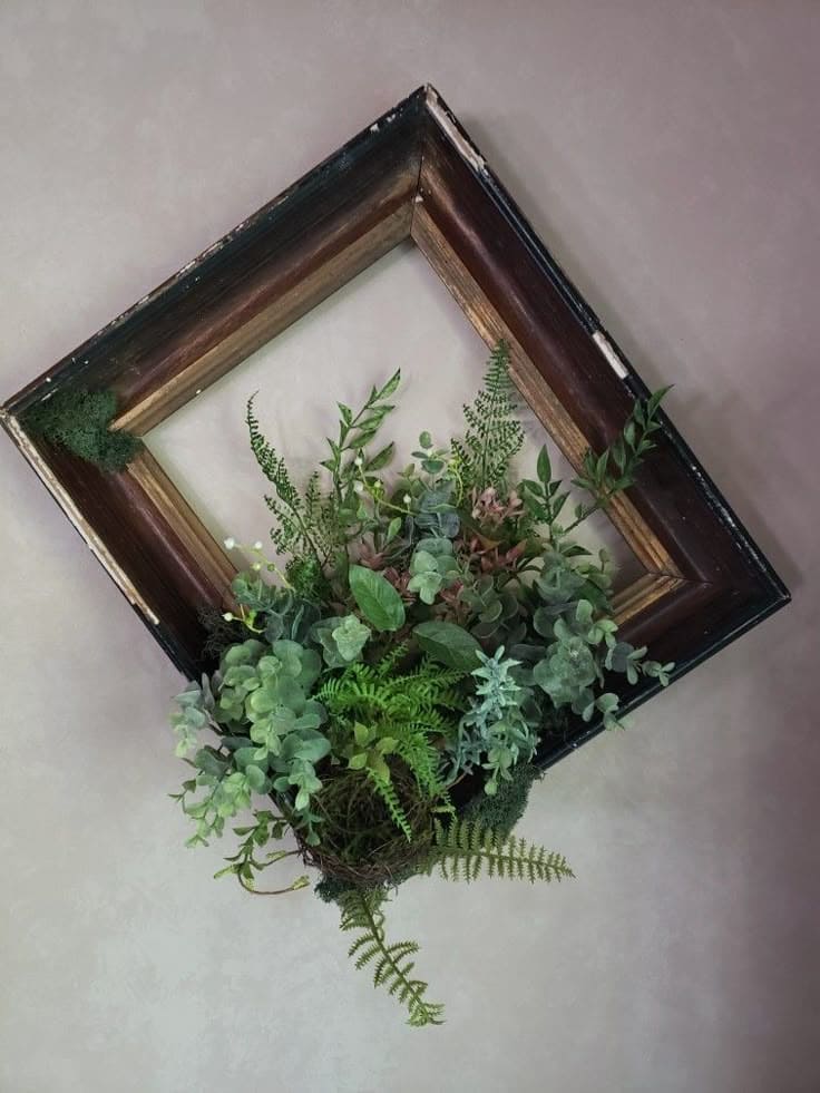 Natural Greenery Frame Wall Art