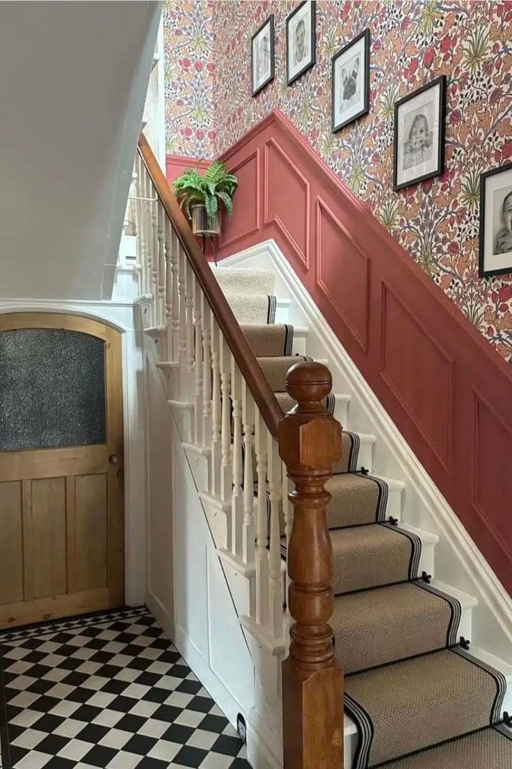 Eclectic Stairway Patterned Charm