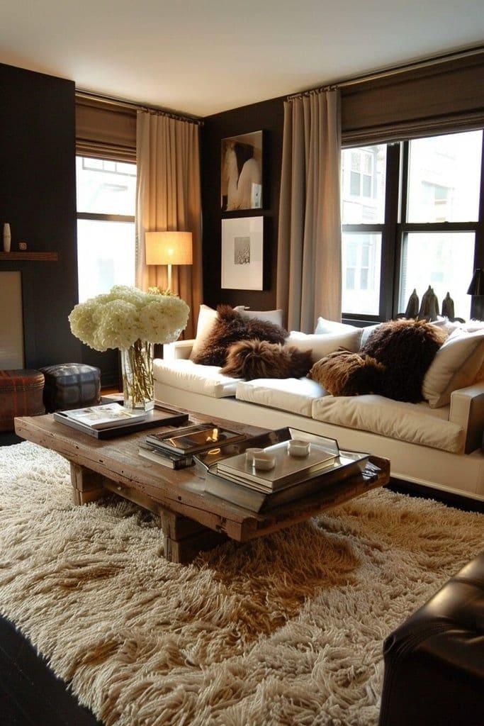 Modern Elegance in Brown Tones