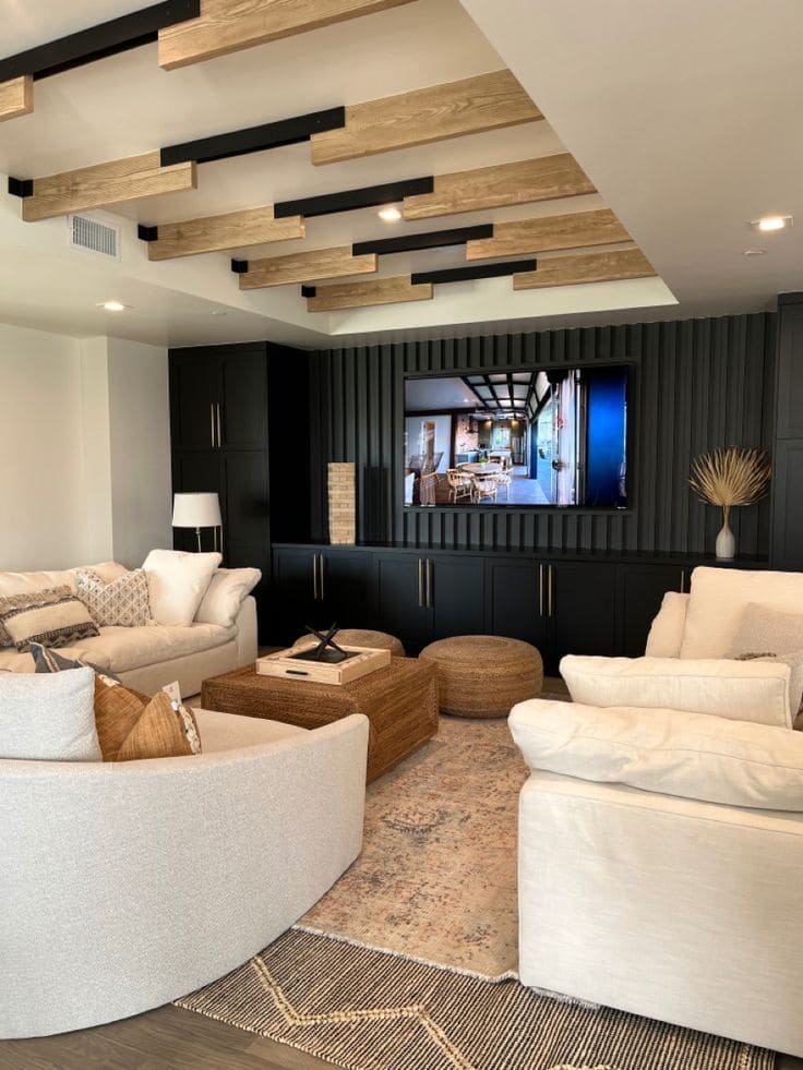 Refined and Warm TV Setup
