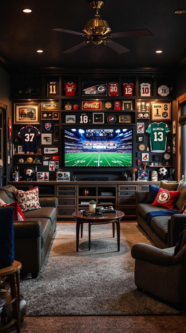 Sports Fanatic's Dream Lounge