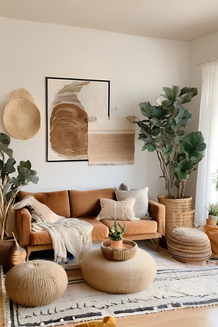 Neutral Earthy Havens with Organic Textures