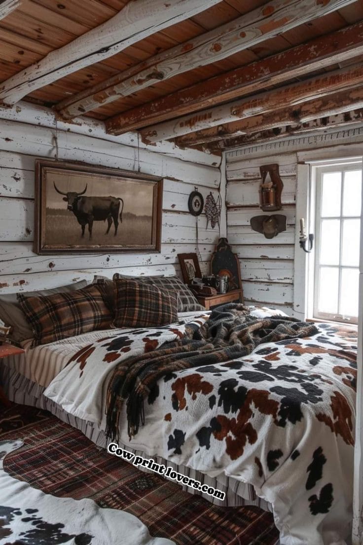 Western Rustic Farmhouse Bedroom