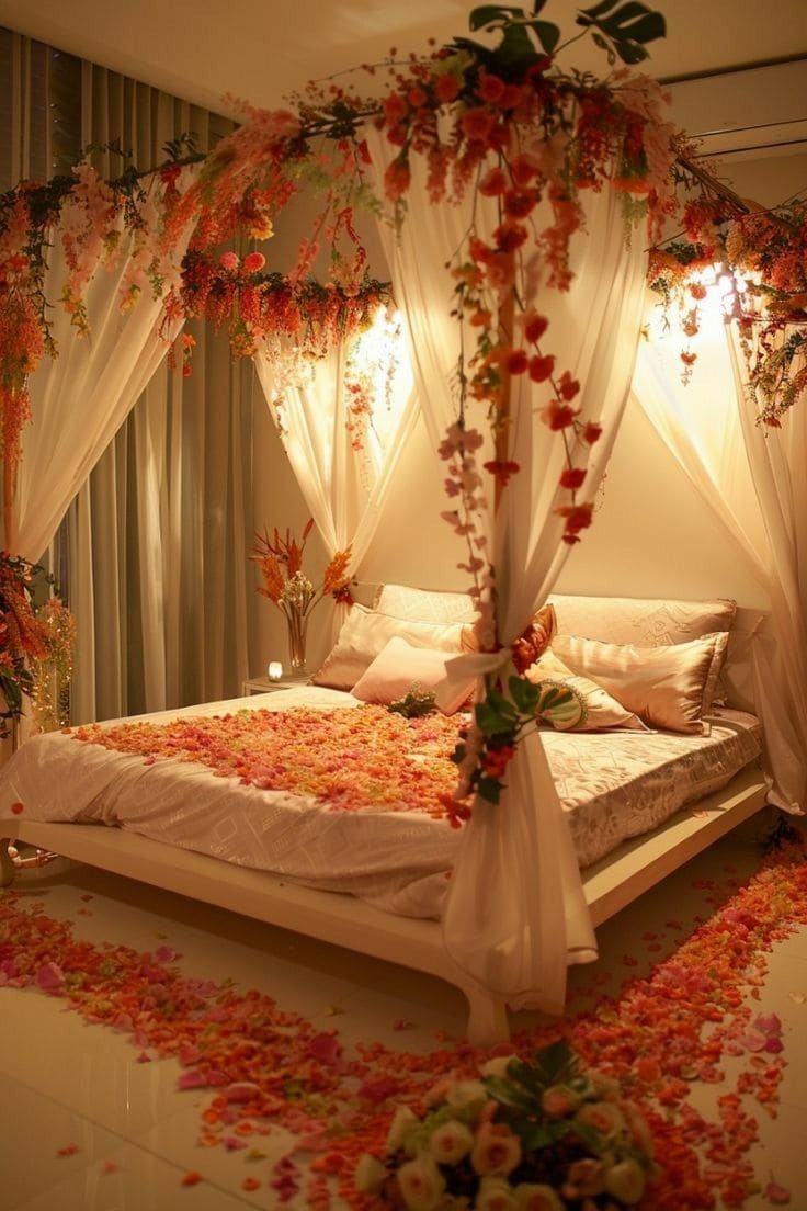 Floral Enchantment Bedroom to Inspire Romance