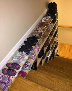 Staircase Shoe Storage Solution