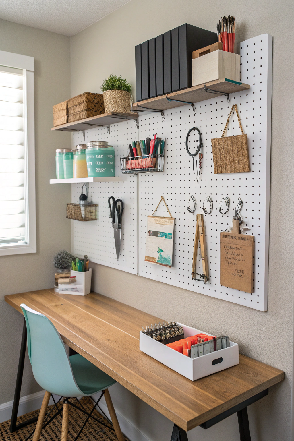 Pegboard organization