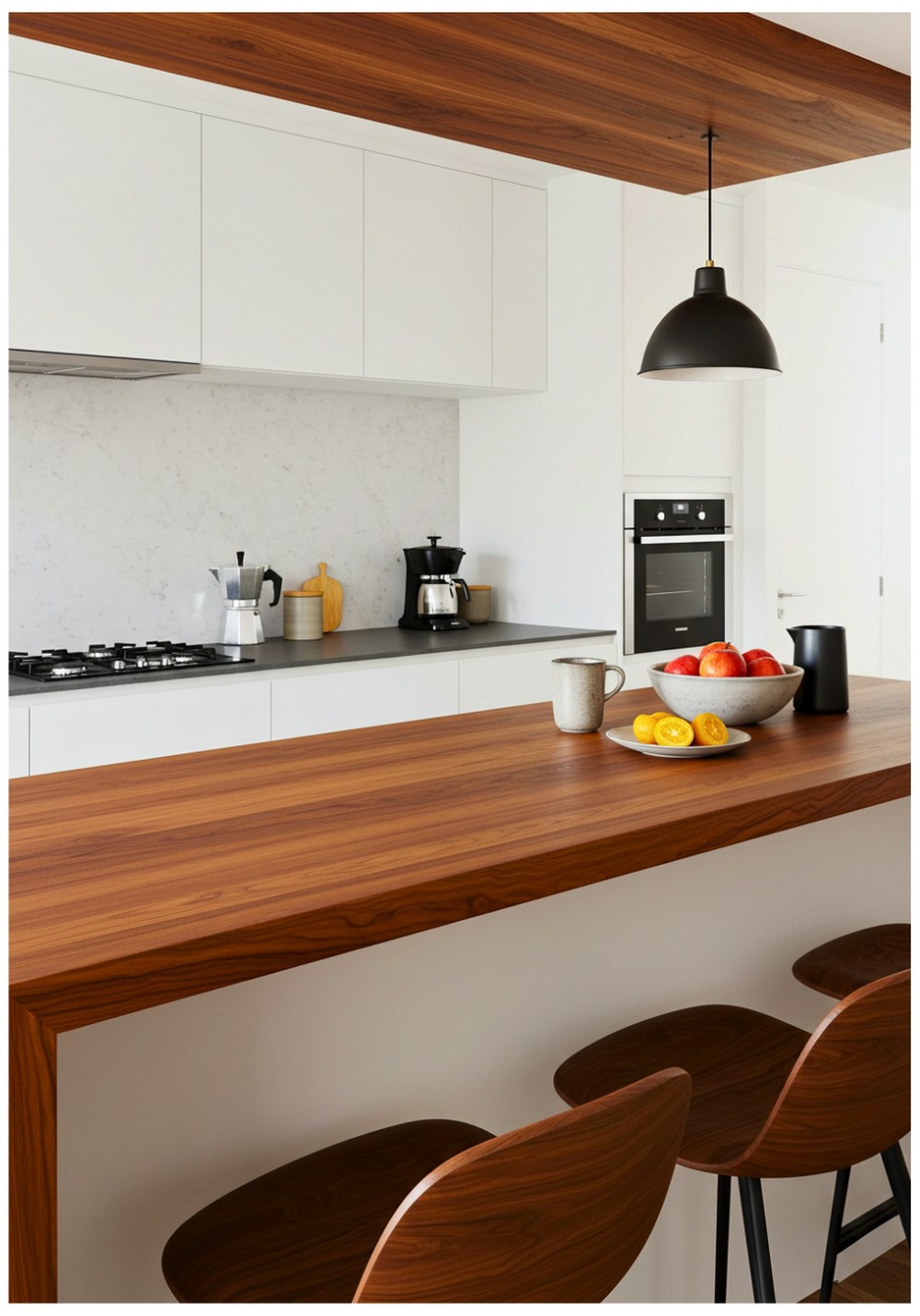 Teak Breakfast Bar Counter