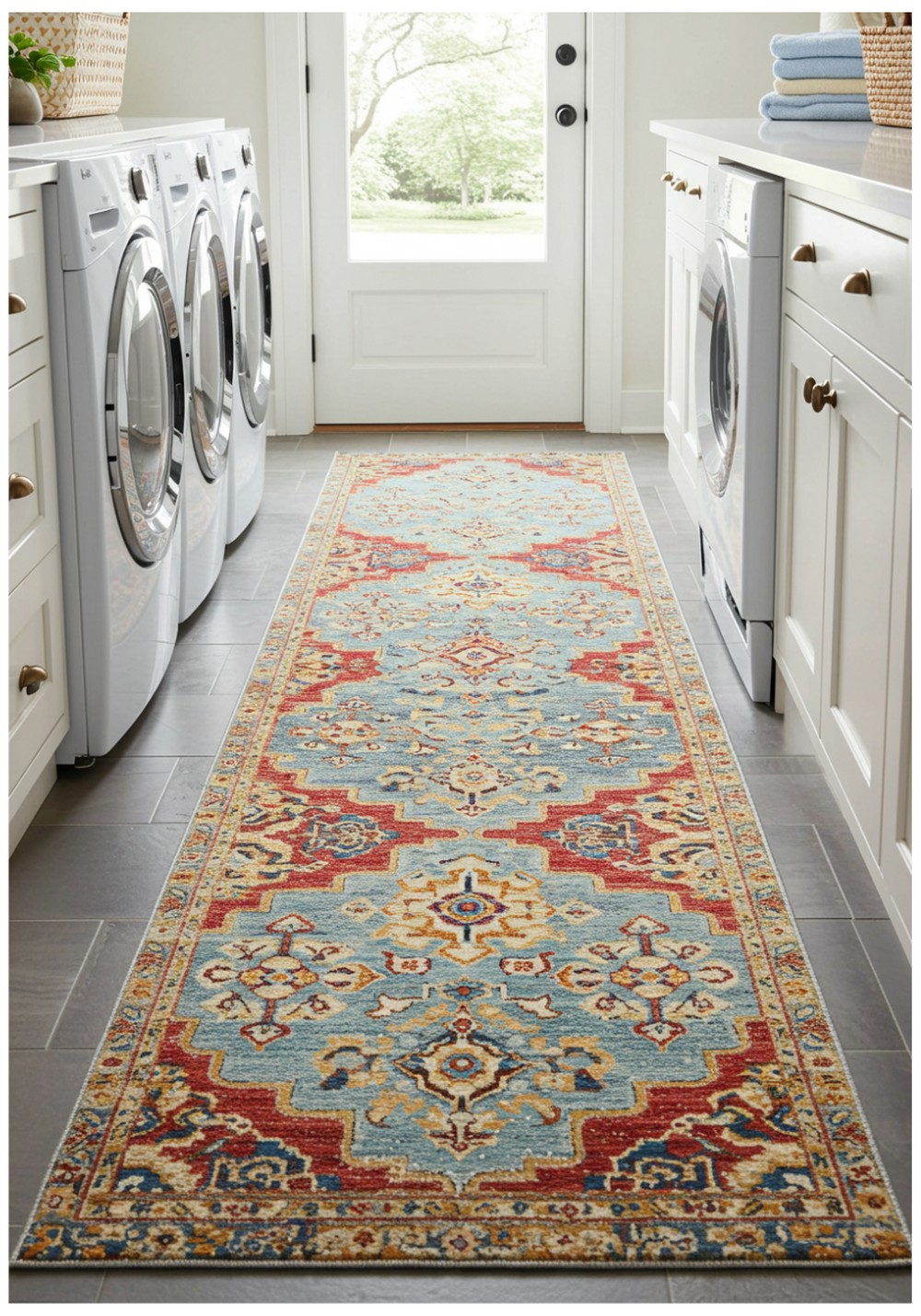 Patterned IndoorOutdoor Runners