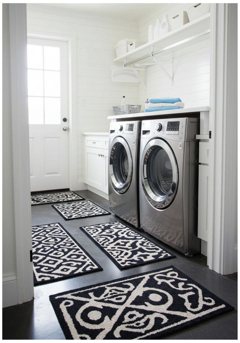 Machine-Washable Door Mats