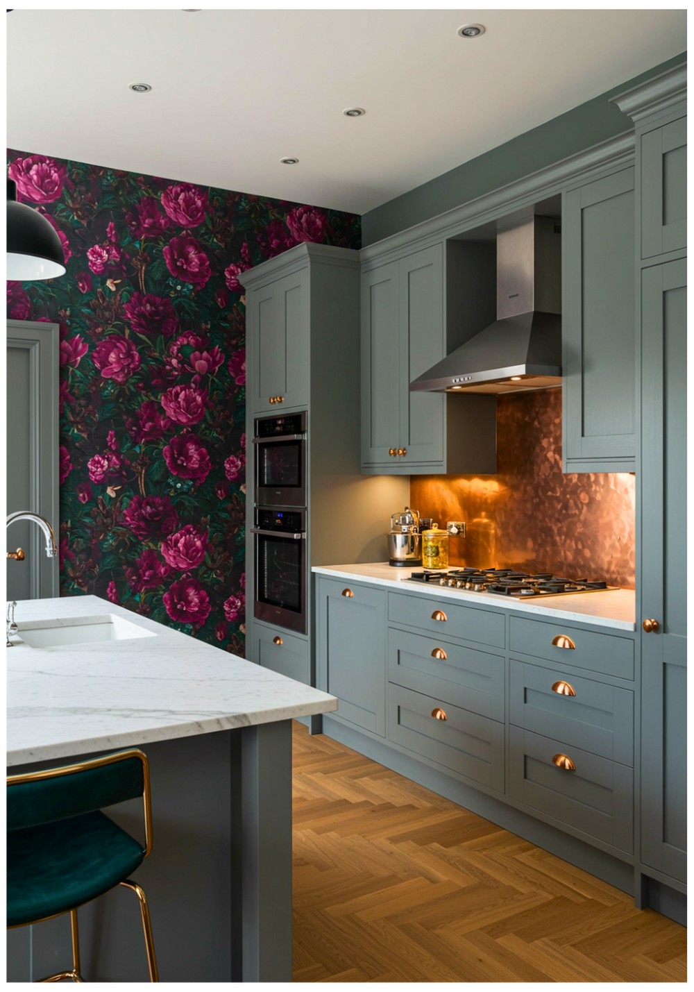 Textured Wallpaper Statement Wall