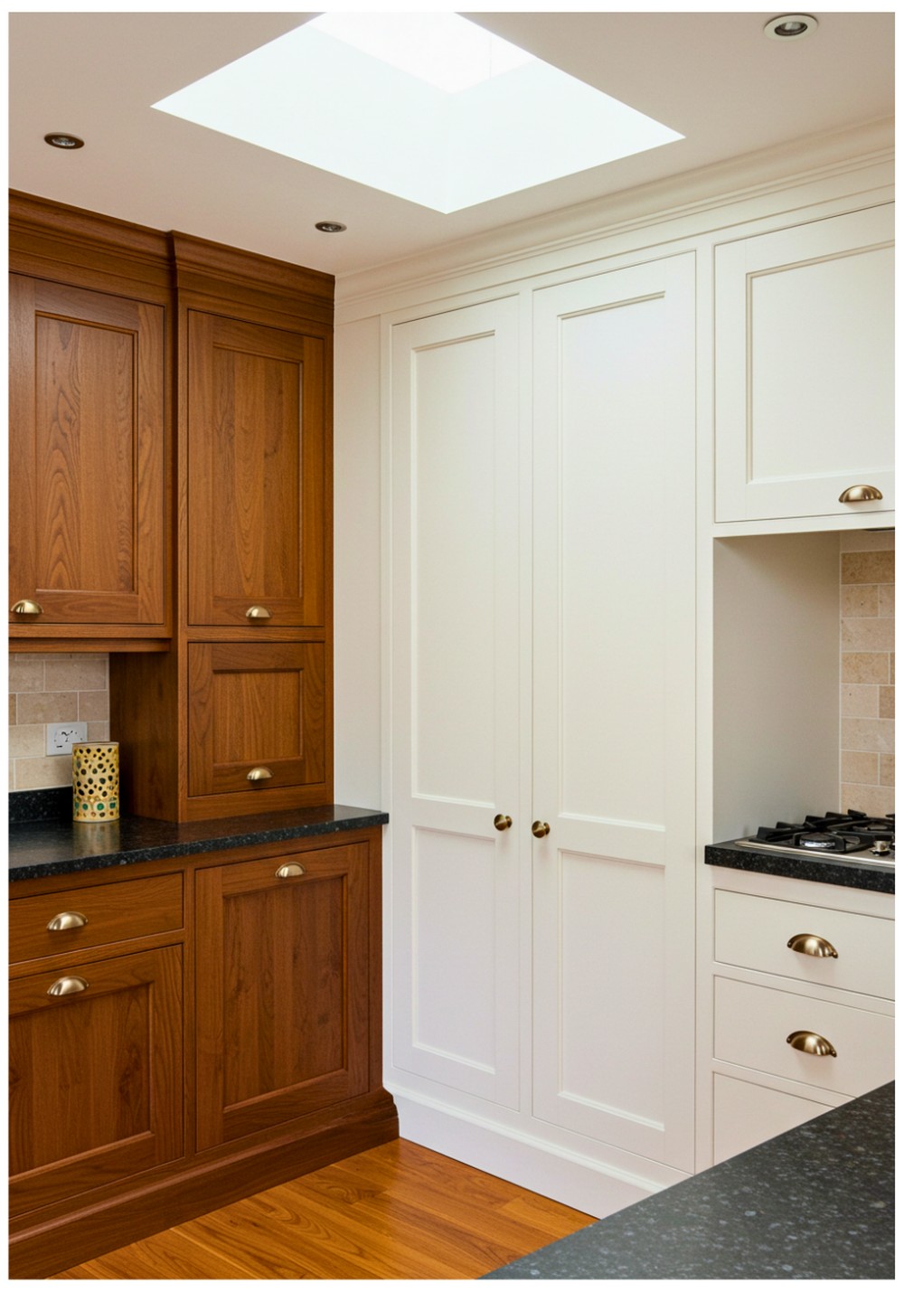 Contrasting Cabinet Door Styles