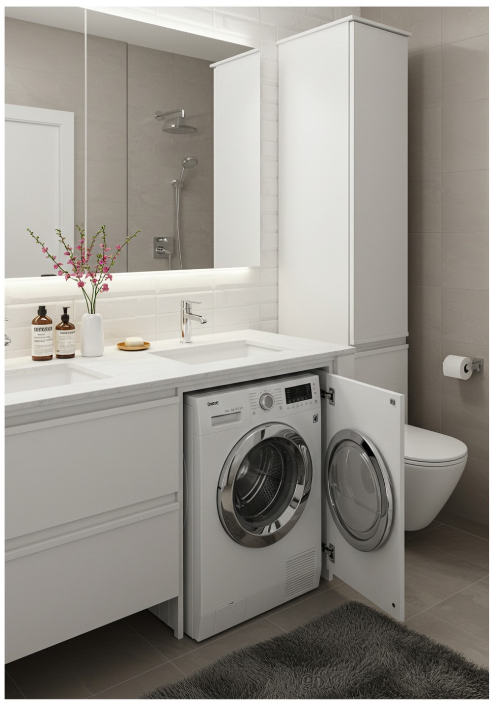 Multi-Purpose Vanity Configuration