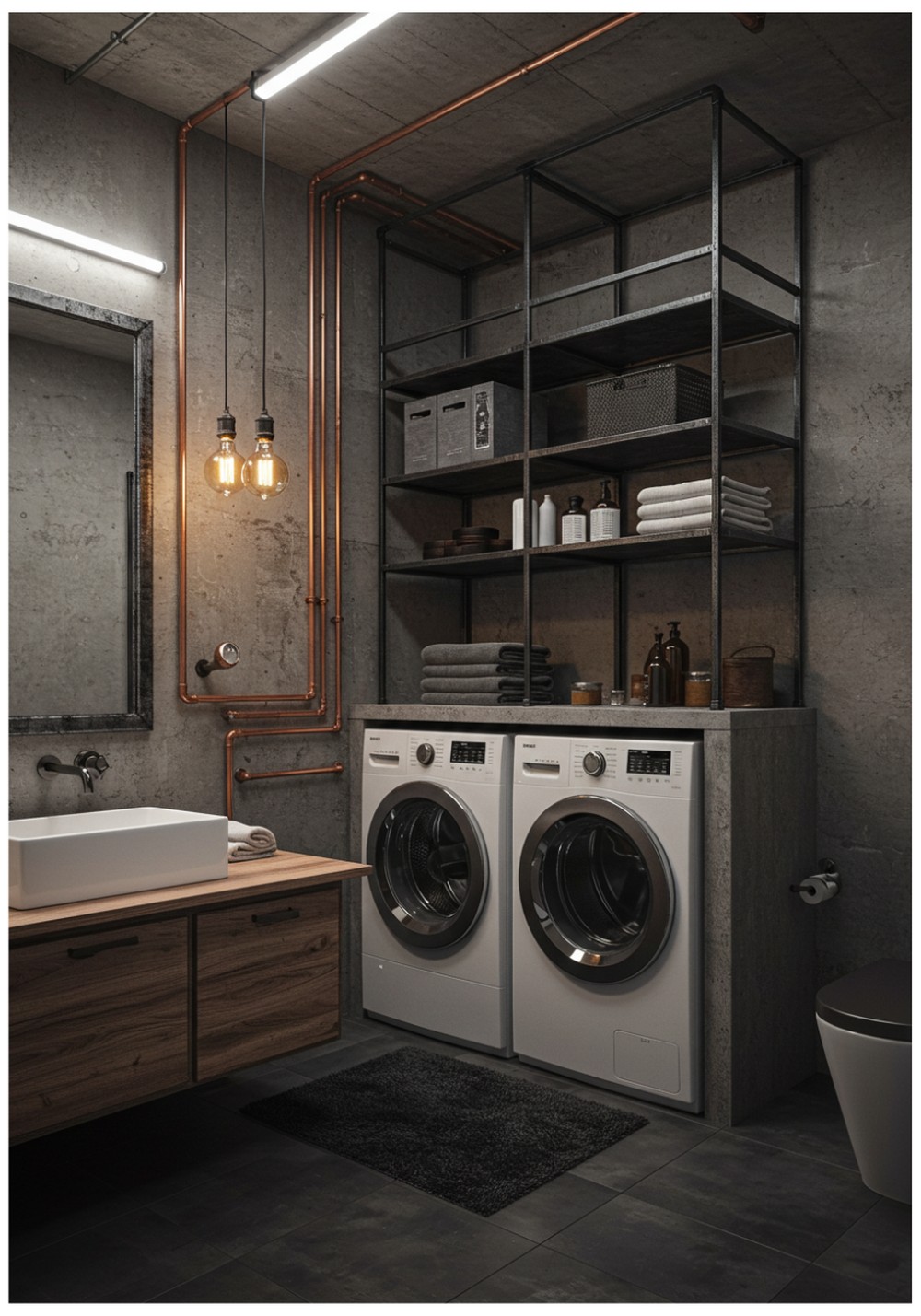 Industrial Chic Storage Solutions