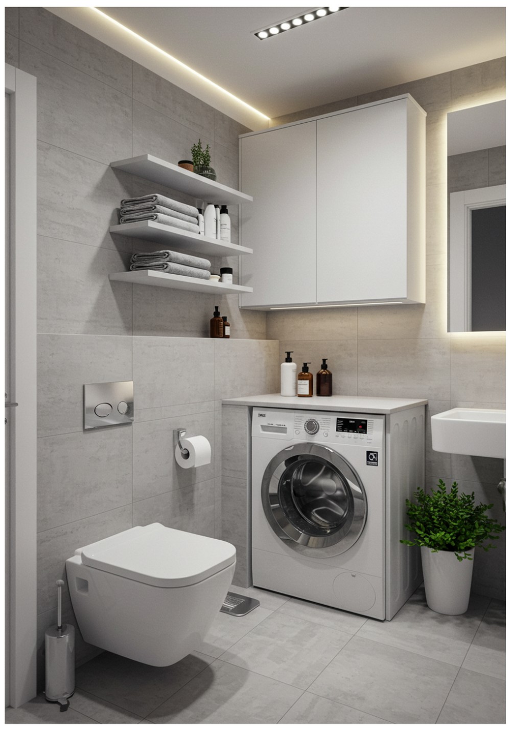 Compact Corner Stacking Unit Design