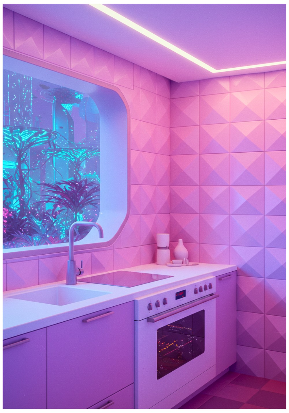 Textured 3D Wall Tiles