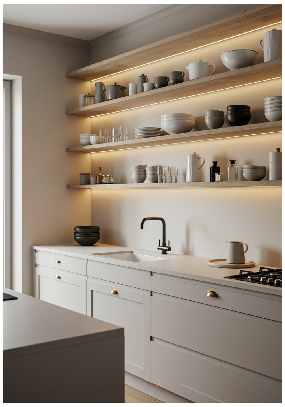 Modern Open Shelving Solutions