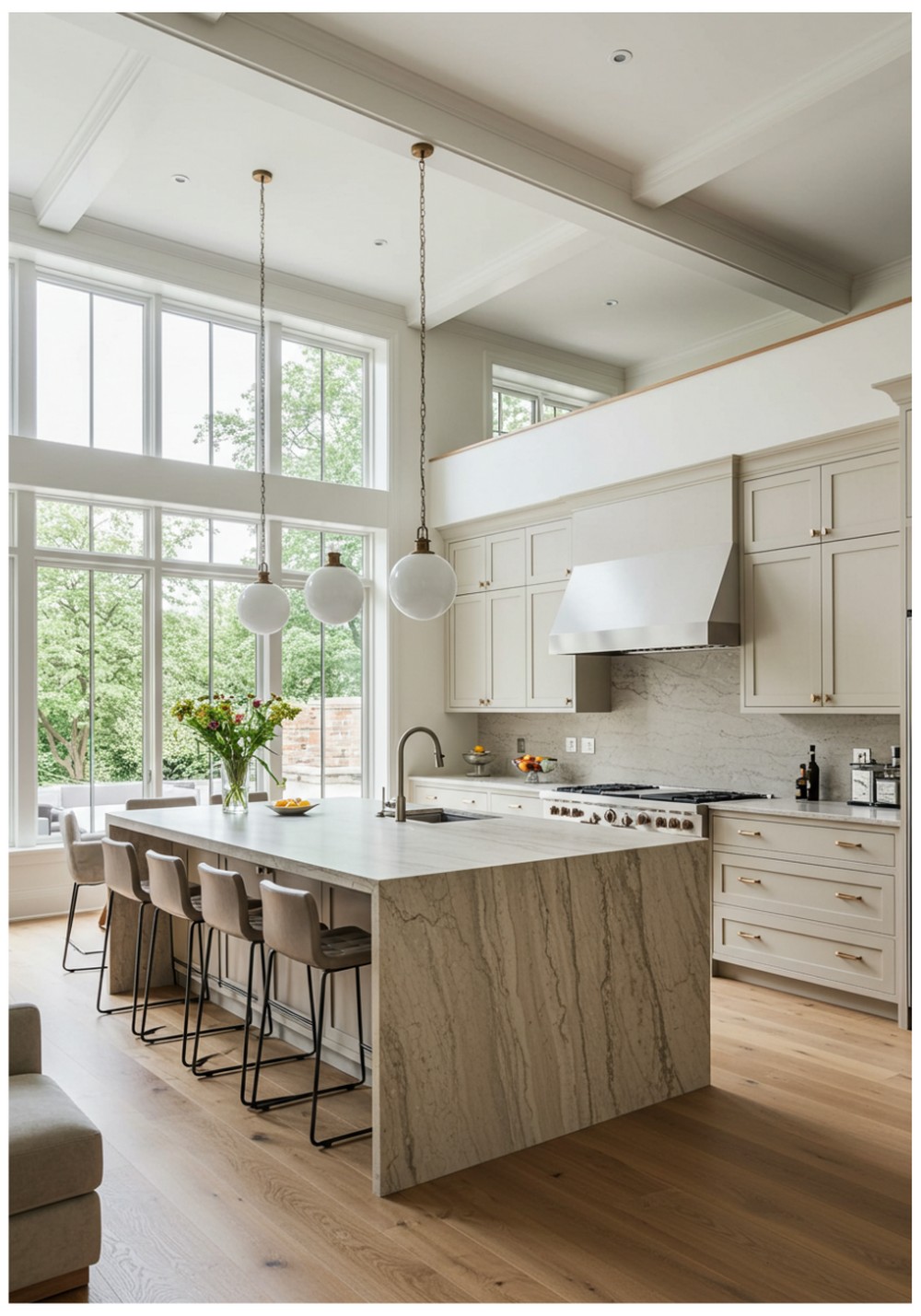 Modern Open Ceiling Heights