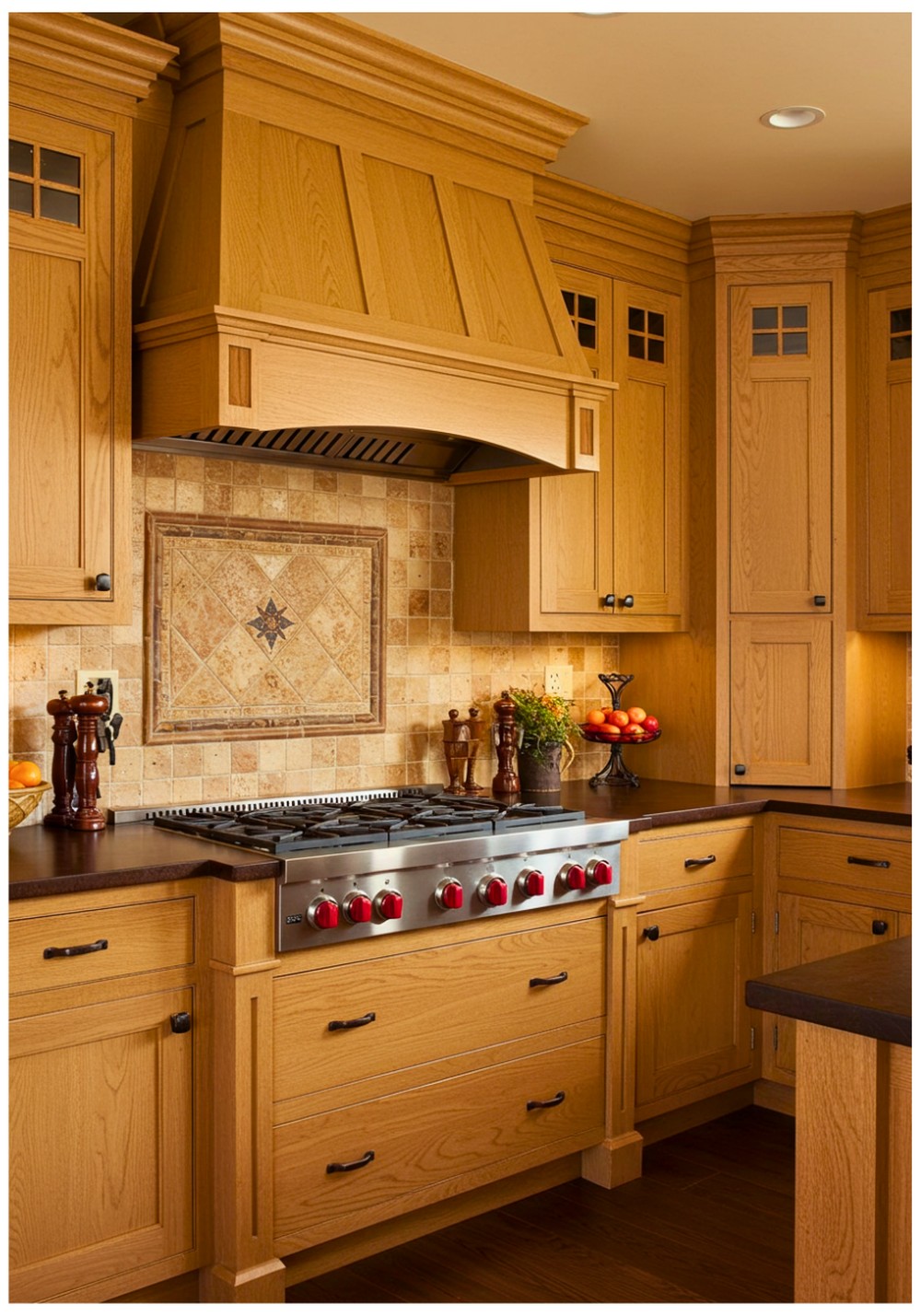 Craftsman Sand Kitchen Cabinets