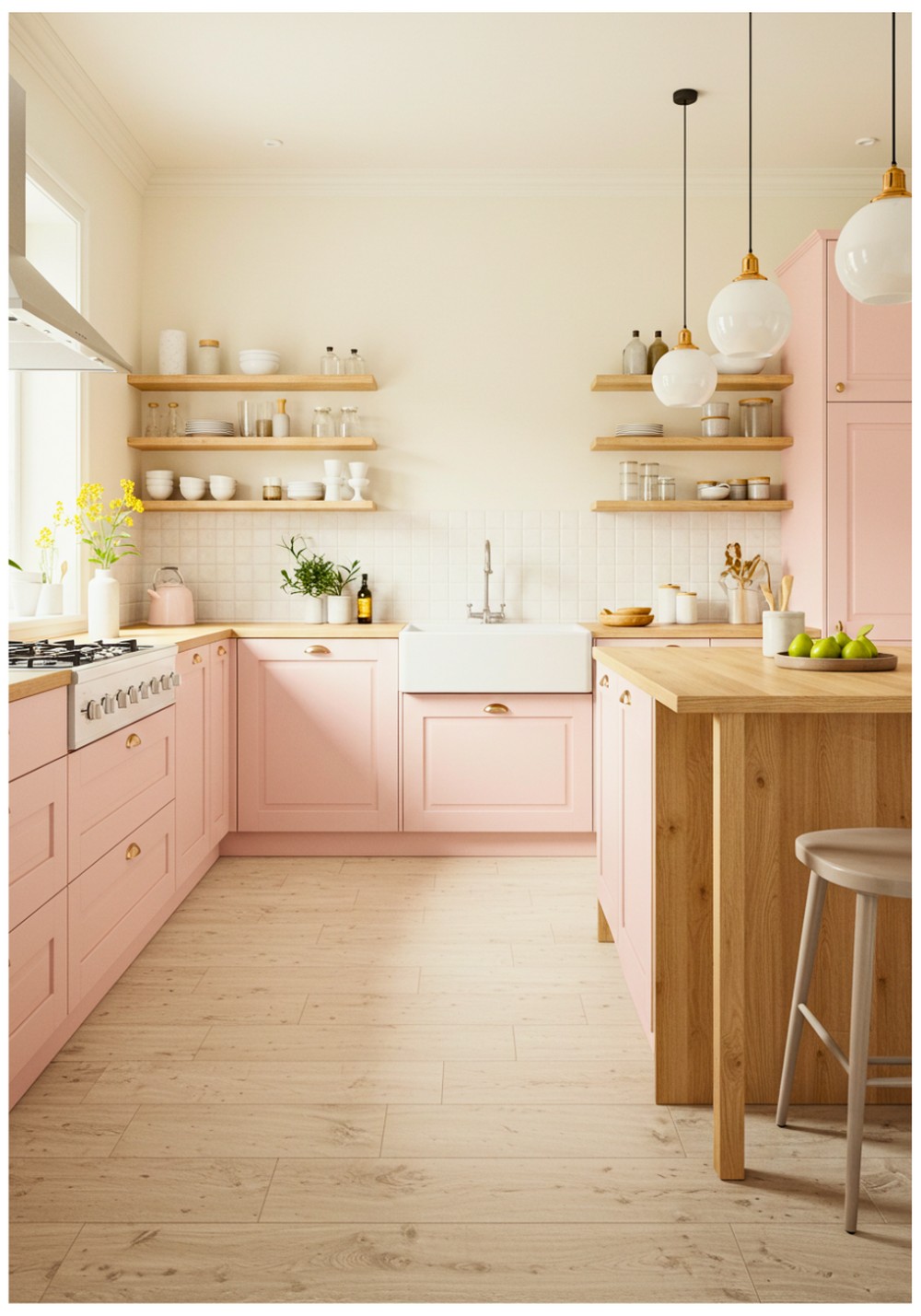 Scandinavian Stone Kitchen Floor