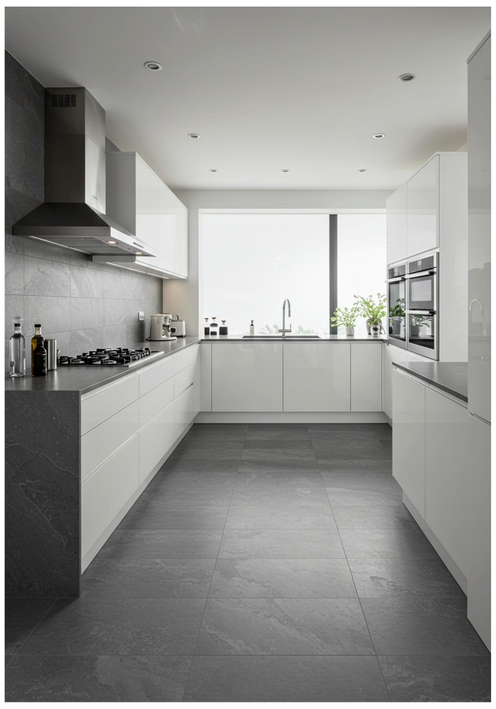 Modern Stone Kitchen Floor