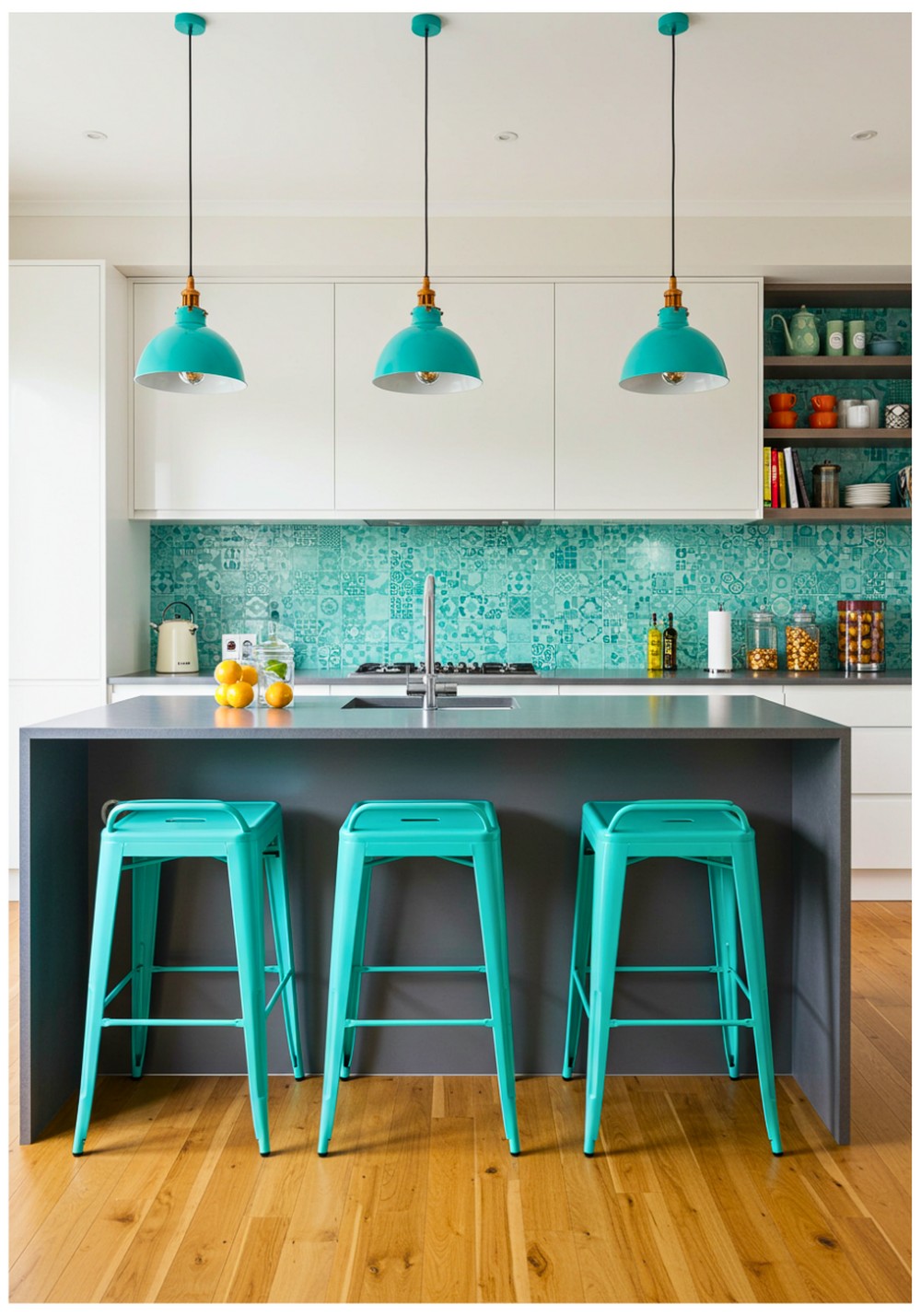 Turquoise Bar Stool Selection