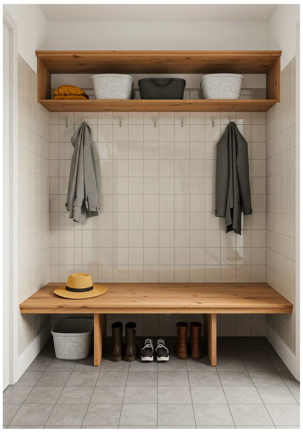 Classic Ceramic Tile for a Clean Look