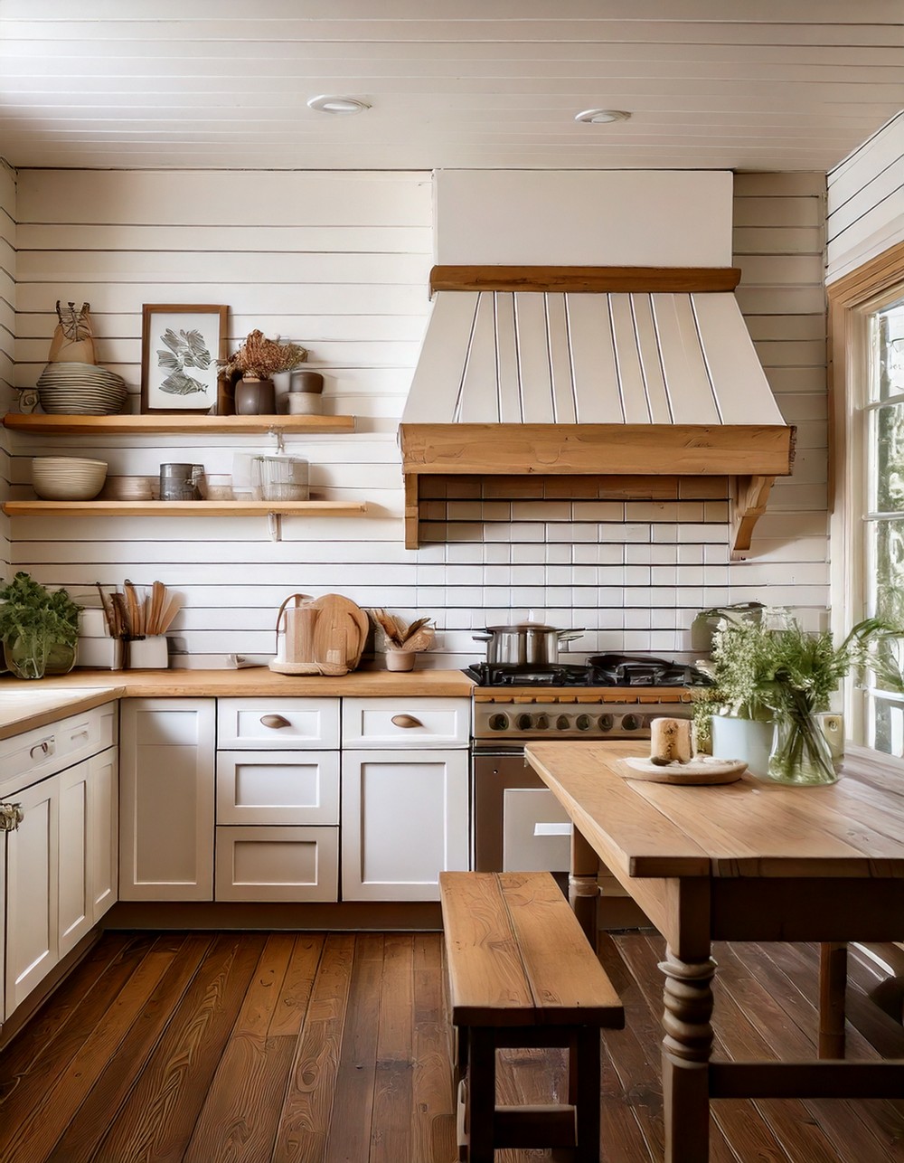 Shiplap Walls for a Classic Farmhouse Look