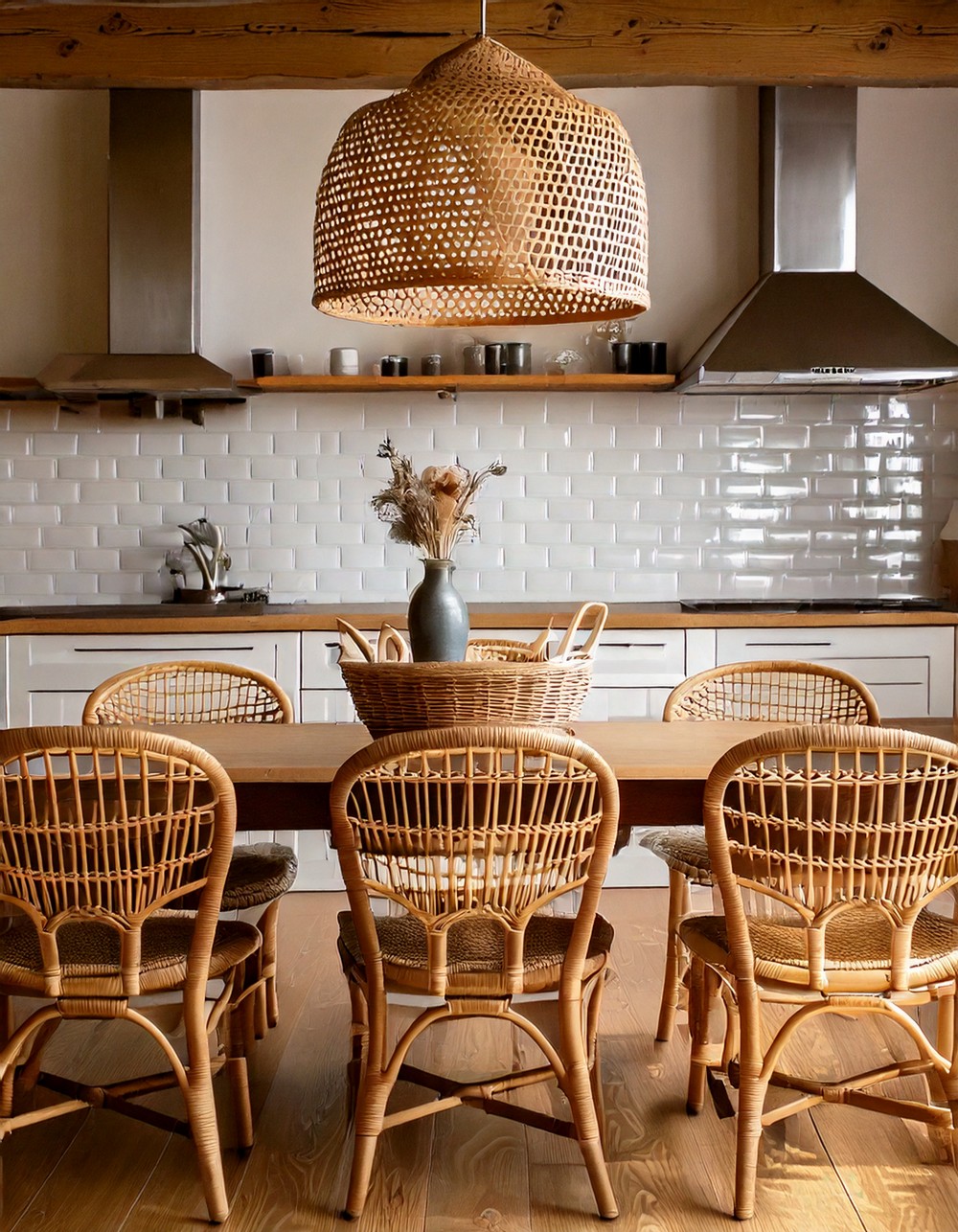 Natural Elements with Wicker and Rattan