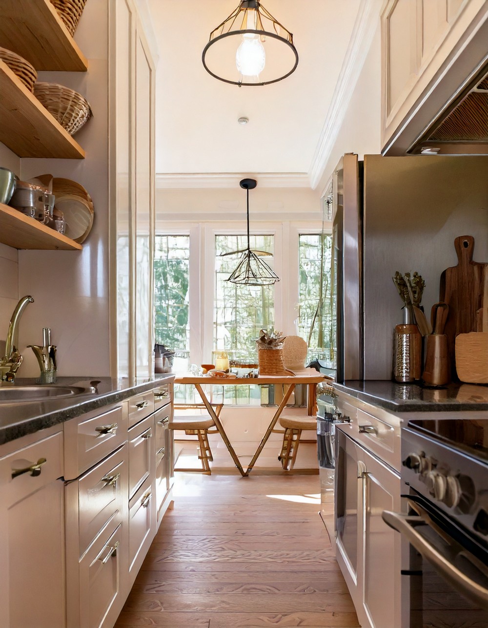 Maximize Space: Optimizing a Galley Kitchen