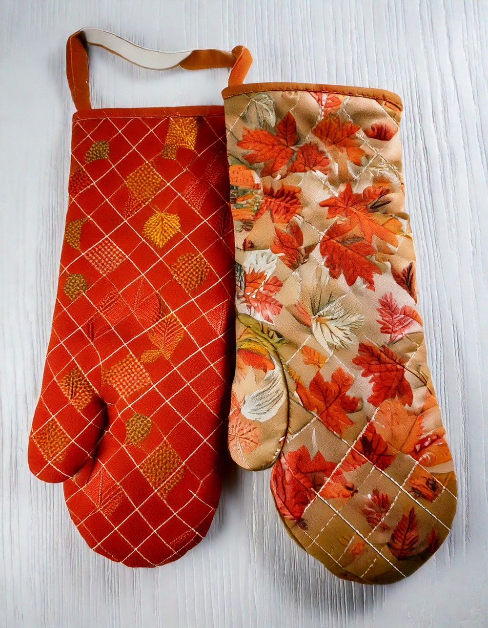 Swap Out Oven Mitts for Fall Prints