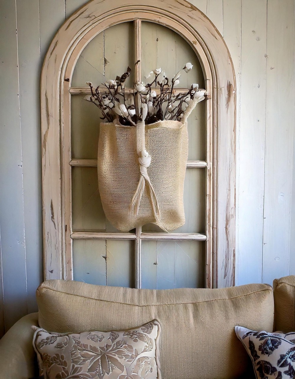 Wall-Mounted Apple Picking Basket