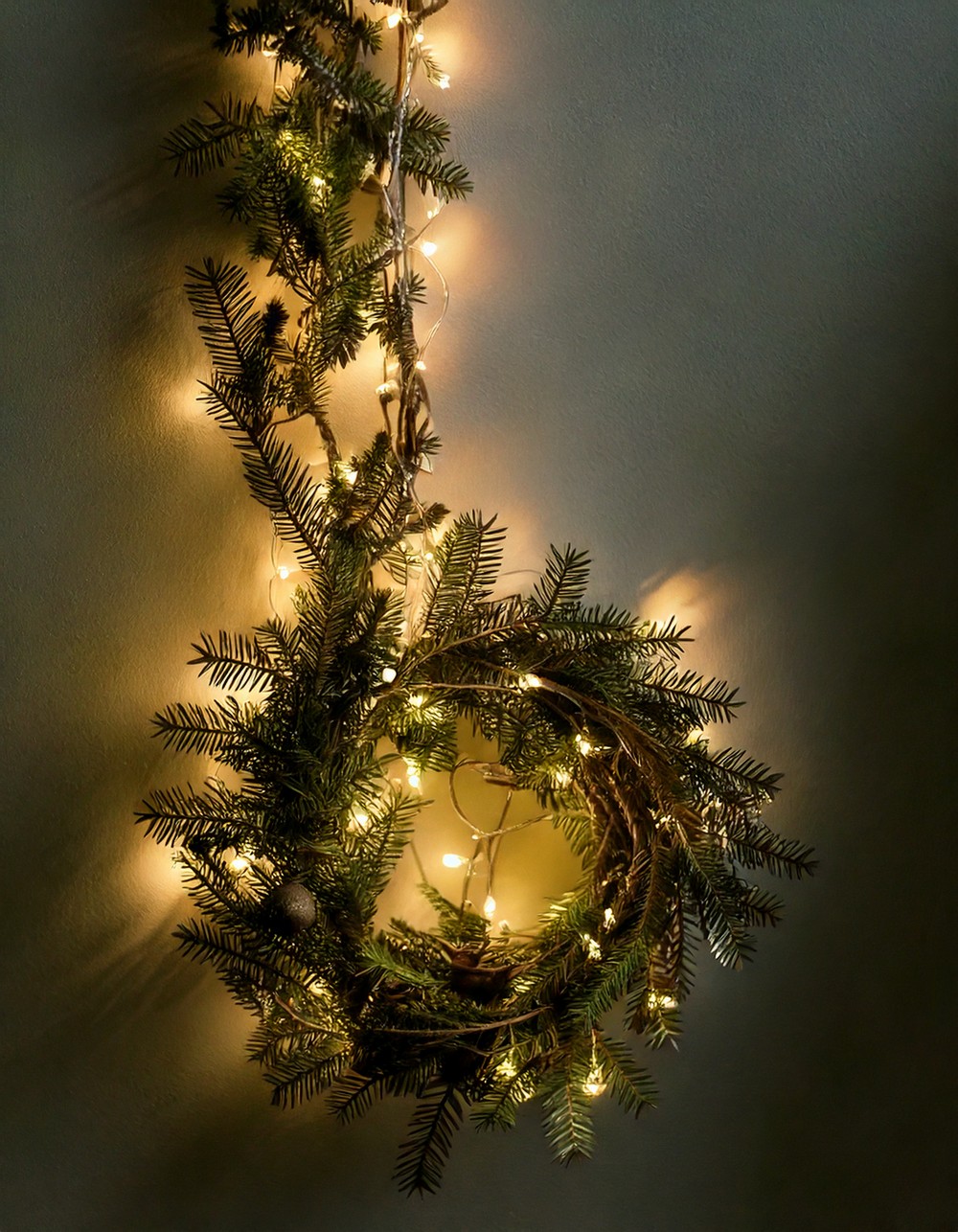 Hang a Small Seasonal Garland