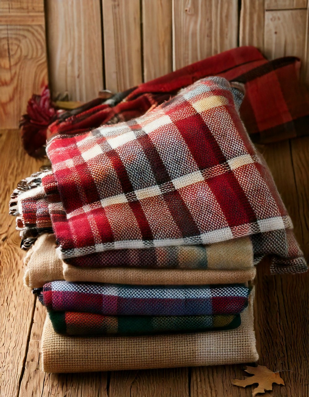 Add a Touch of Plaid with Fabric Accents