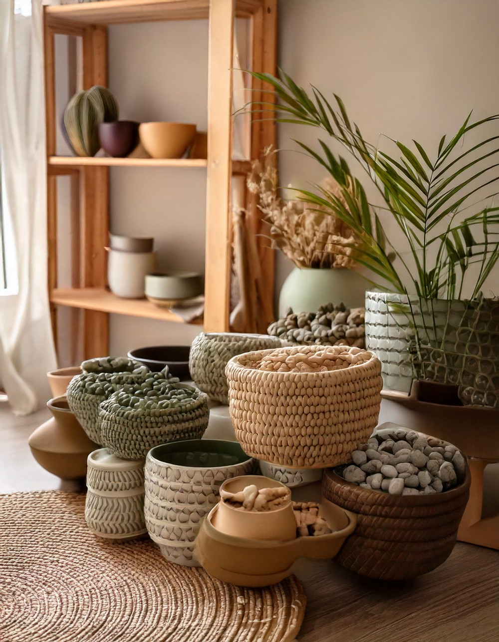 Choose Earthy and Muted Tones for Decor