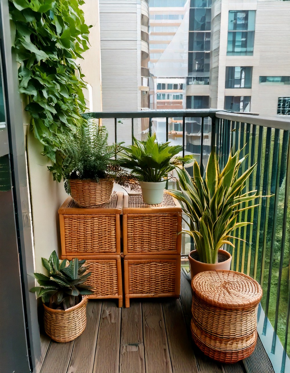 Rattan Storage Boxes