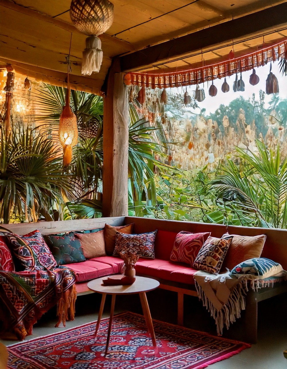 Layer patterned textiles