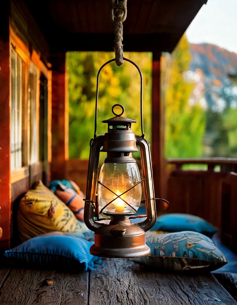 Incorporate a vintage lantern