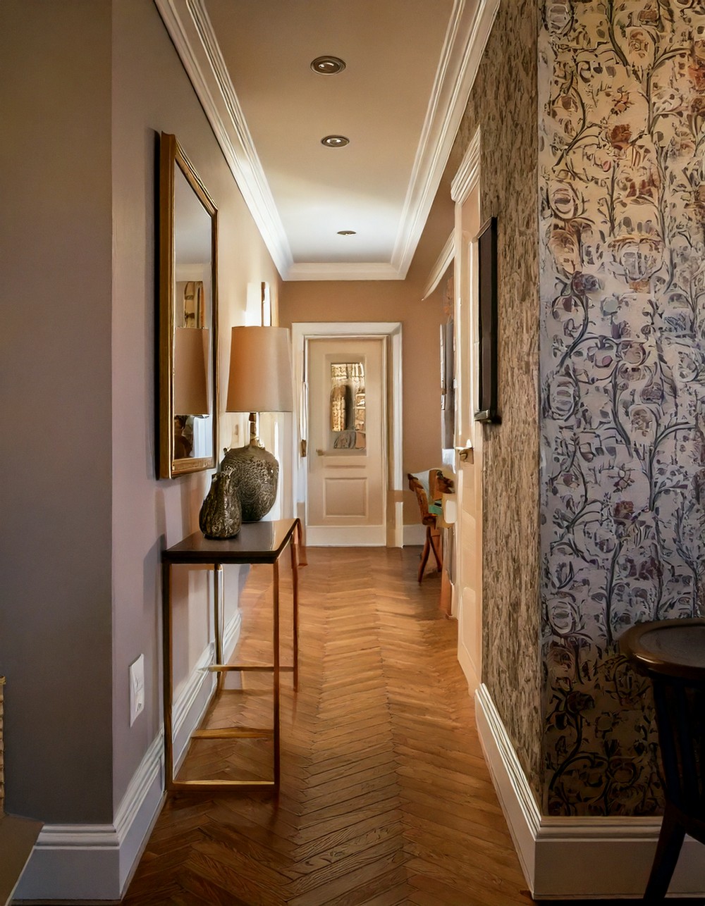 Cole & Son's Designer Hallway Wallpaper