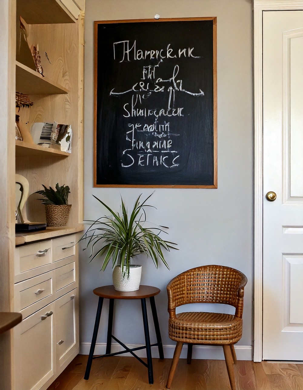 Integrated Chalkboard Trim