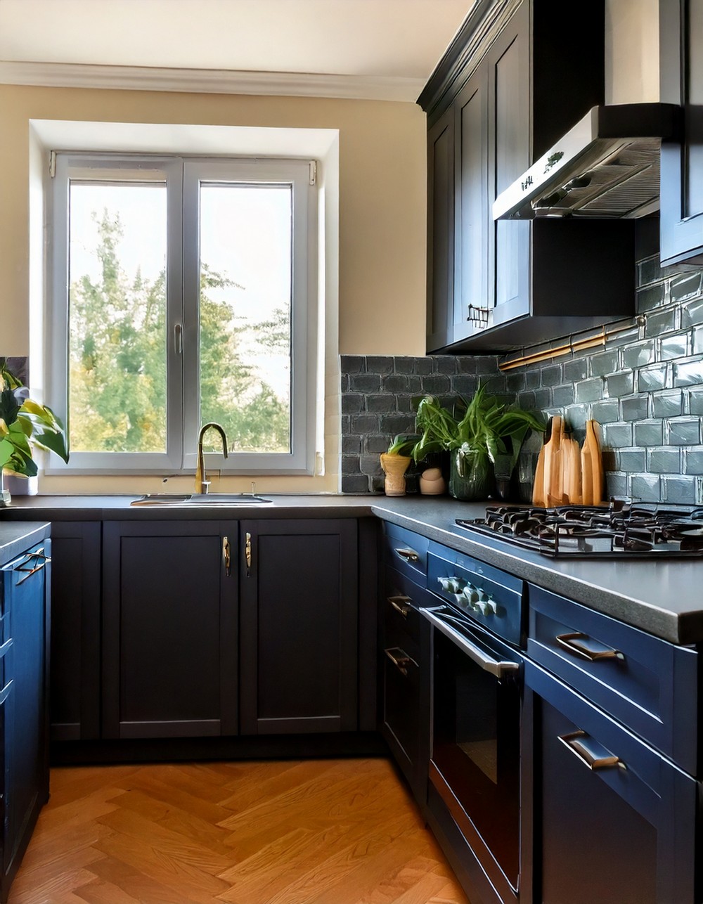 Painted Trim with a Twist