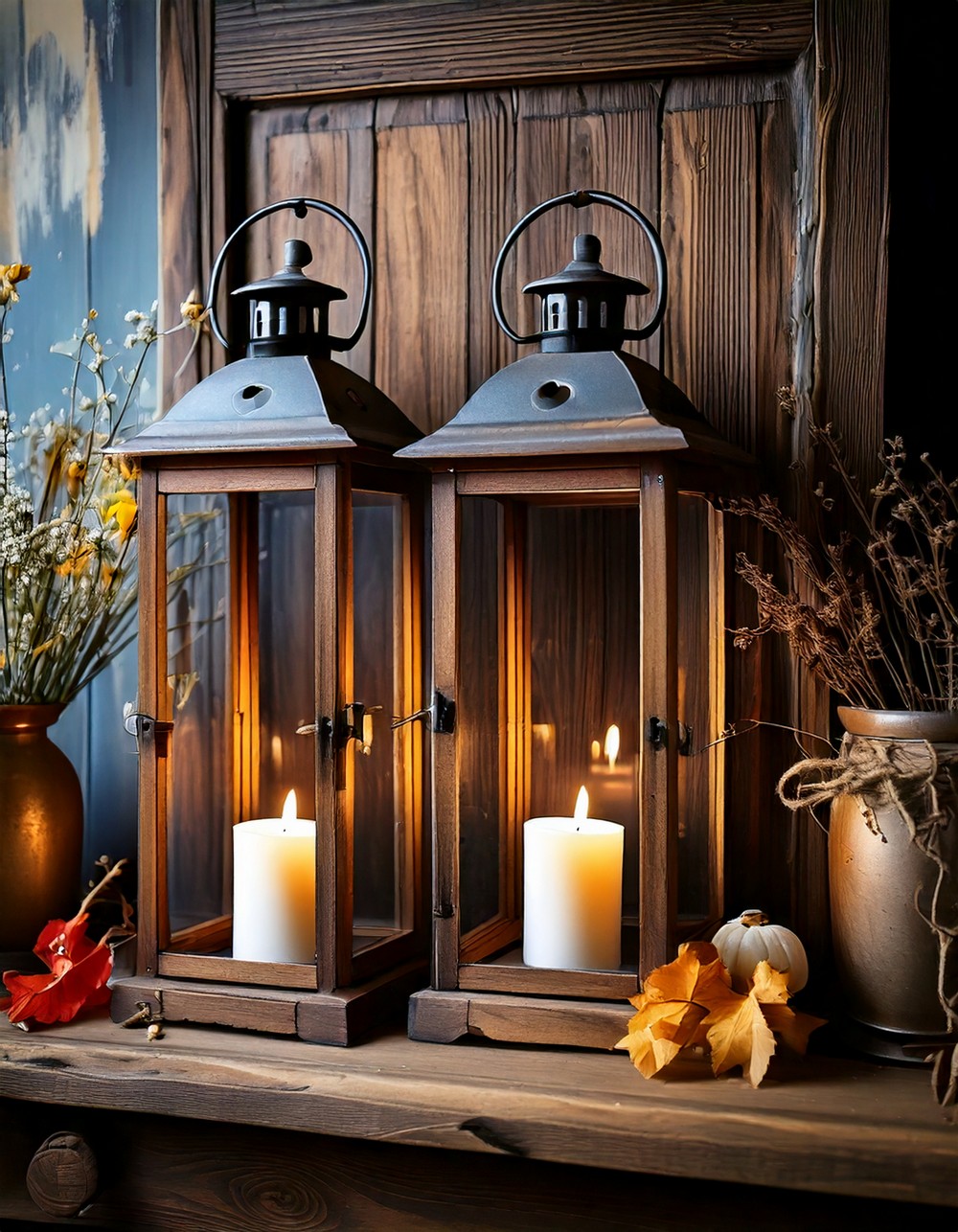 Rustic Lanterns
