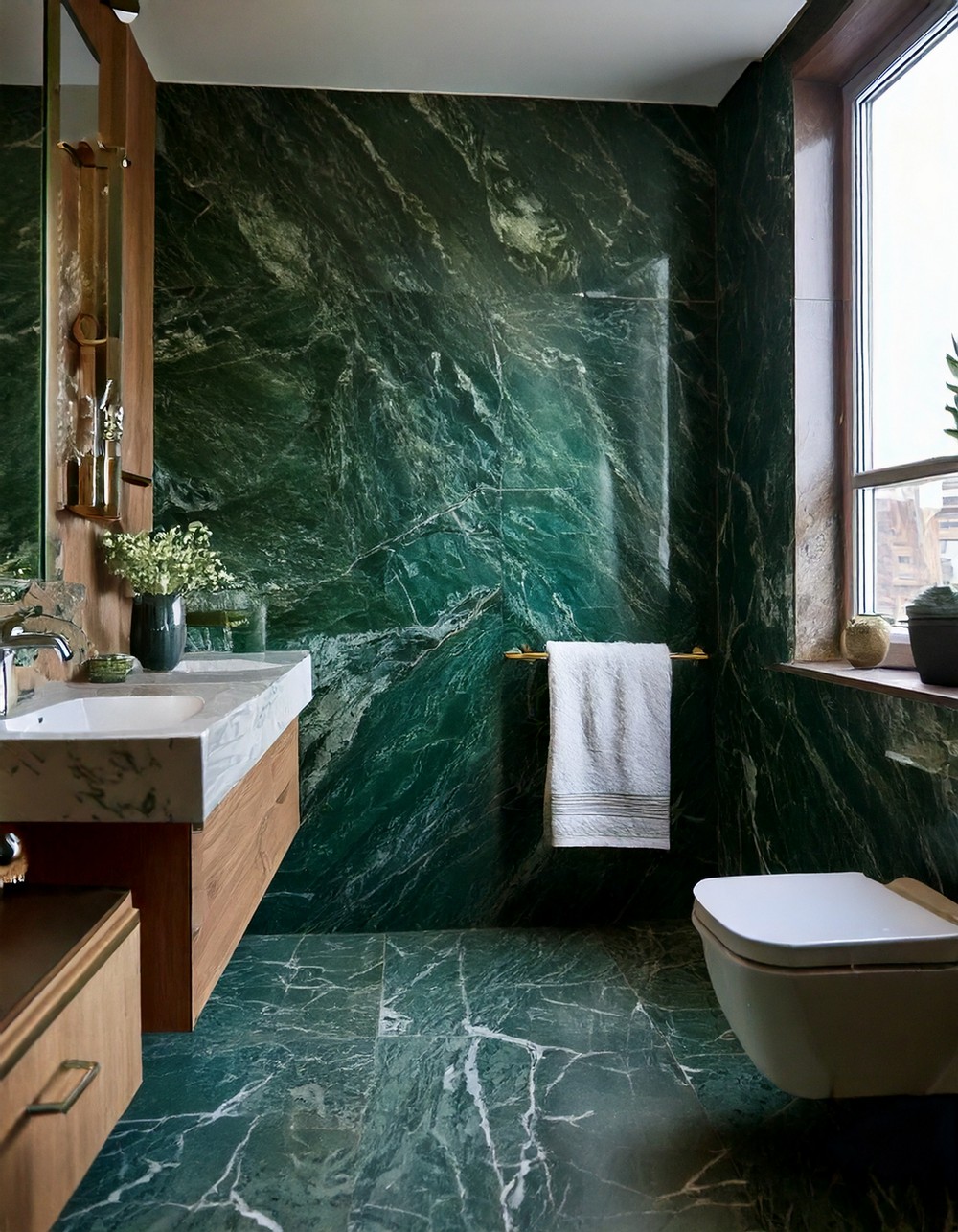 Luxurious Green Marble