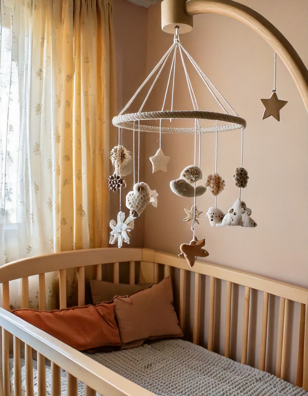Hanging Mobiles for Stimulation and Decoration