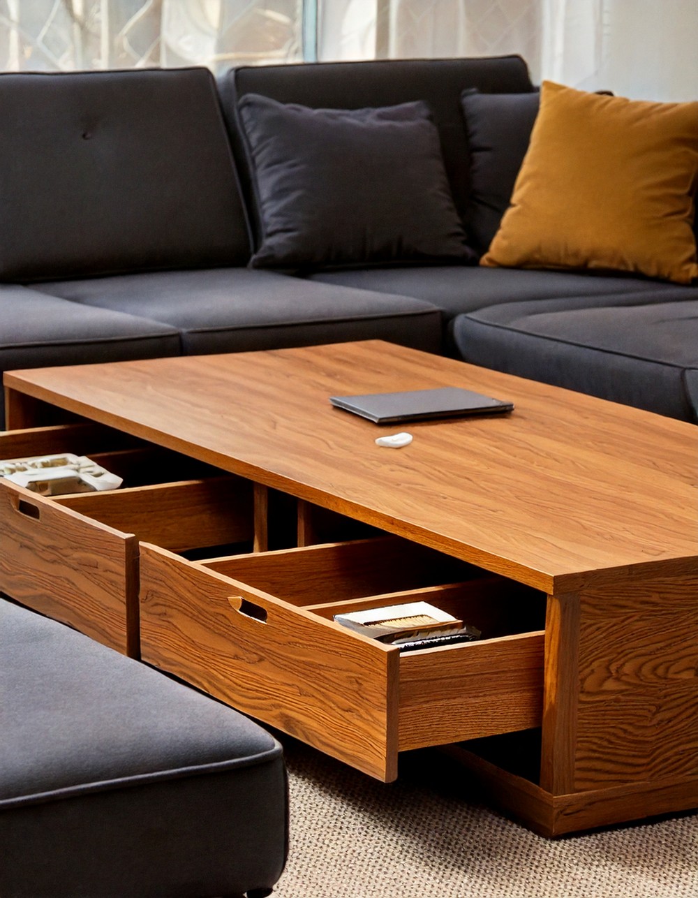 Multi-Functional Coffee Tables with Hidden Storage