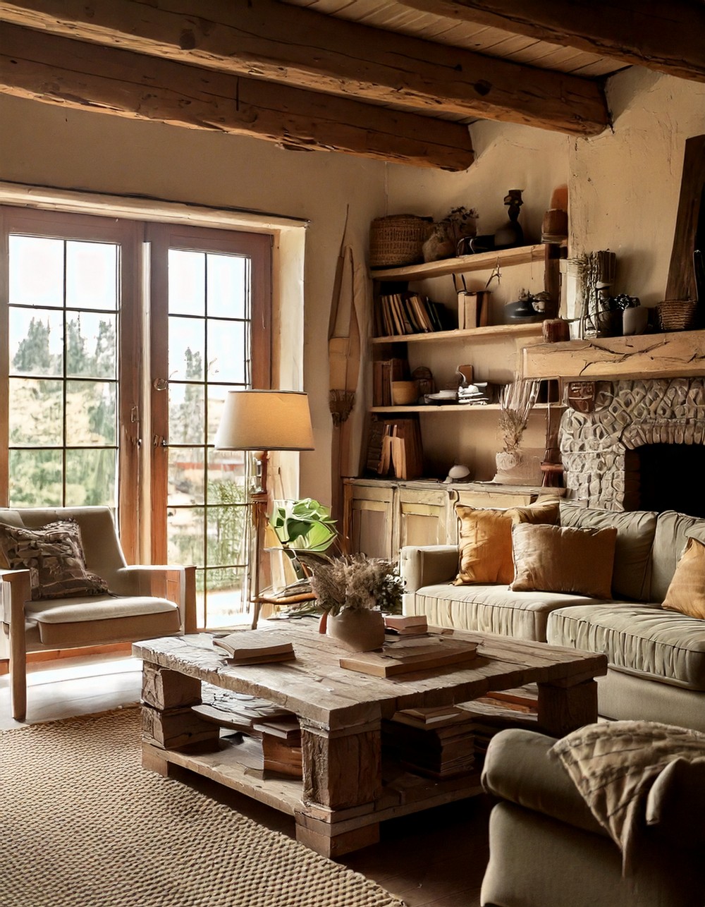 Rustic Wooden Furniture for a Cozy Vibe