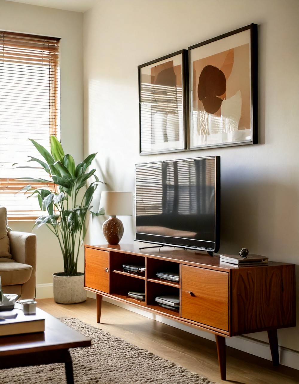 Mid-Century Modern TV Stands for a Retro Appeal